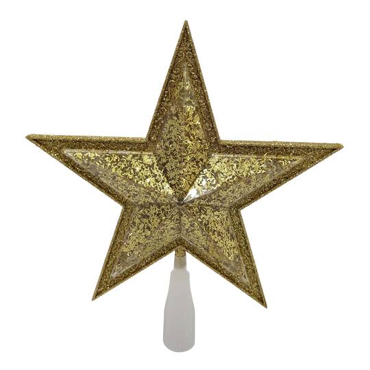 11" Gold LED Star Tree Topper by Ashland®
